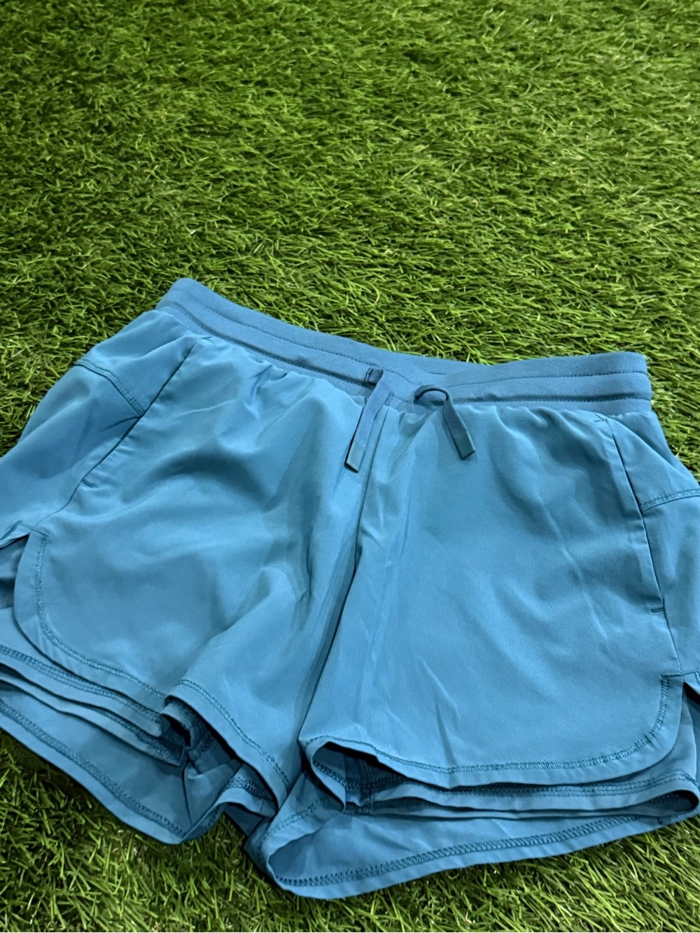 All in Motion girls Athletic Shorts with spandex Under shorts